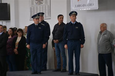 Asumió el nuevo jefe de la X Brigada Aérea Martín Miguel Gómez La