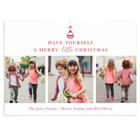 Custom Holiday Photo Cards