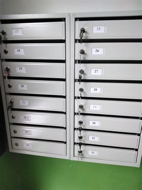 Установка почтовых ящиков ПМ-8 на 64 квартиры - Интернет-магазин Metmebel