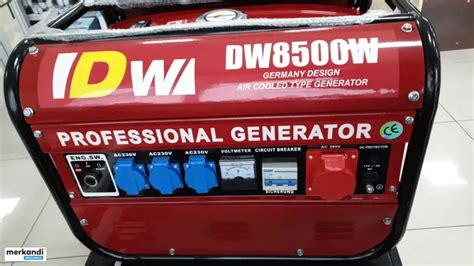 DW 8500W Power Generator 1000pcs In Stock 9A AC Current 12V DC