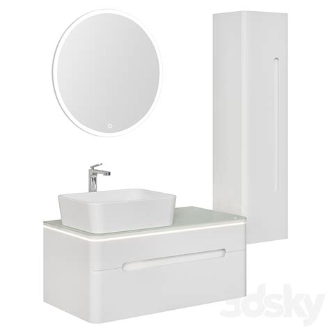 Jorno Shine 90 and Pencil Case - Bathroom furniture - 3D model