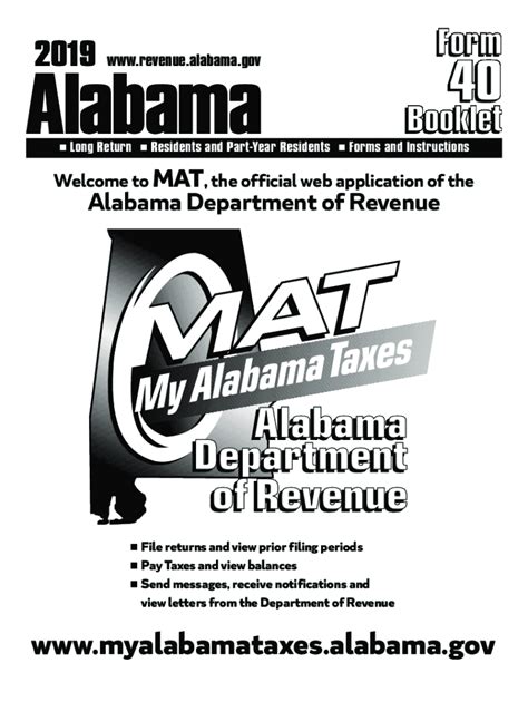 Alabama Instructions Form Fill Out And Sign Printable