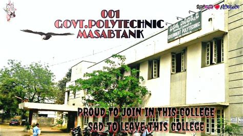 GOVT POLYTECHNIC MASABTANK Royal Civil Masab Tank Polytechnic