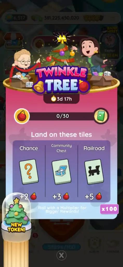 Monopoly GO Twinkle Tree Rewards List and Milestones - Dot Esports