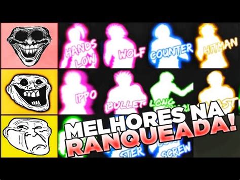 Melhores Estilos Para Ranqueada Tier List Jogo De Boxe Sem Titulo