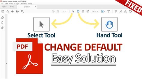 FIX How To Change Hand Tool Or Select Tool Cursor Tool For Default