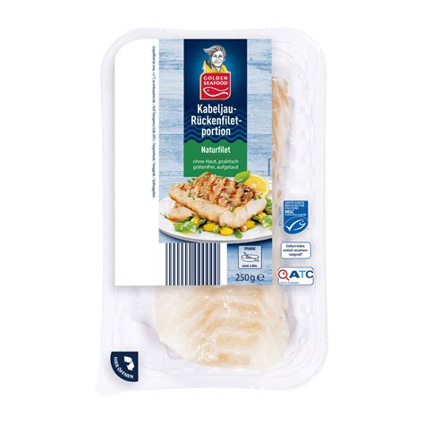 GOLDEN SEAFOOD Kabeljau Rückenfiletportion günstig bei ALDI Nord