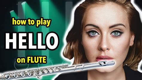 How To Play Hello On Flute Flutorials Youtube