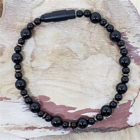 Onyx Bracelet / Stone Bracelet / Beaded Bracelet | Etsy