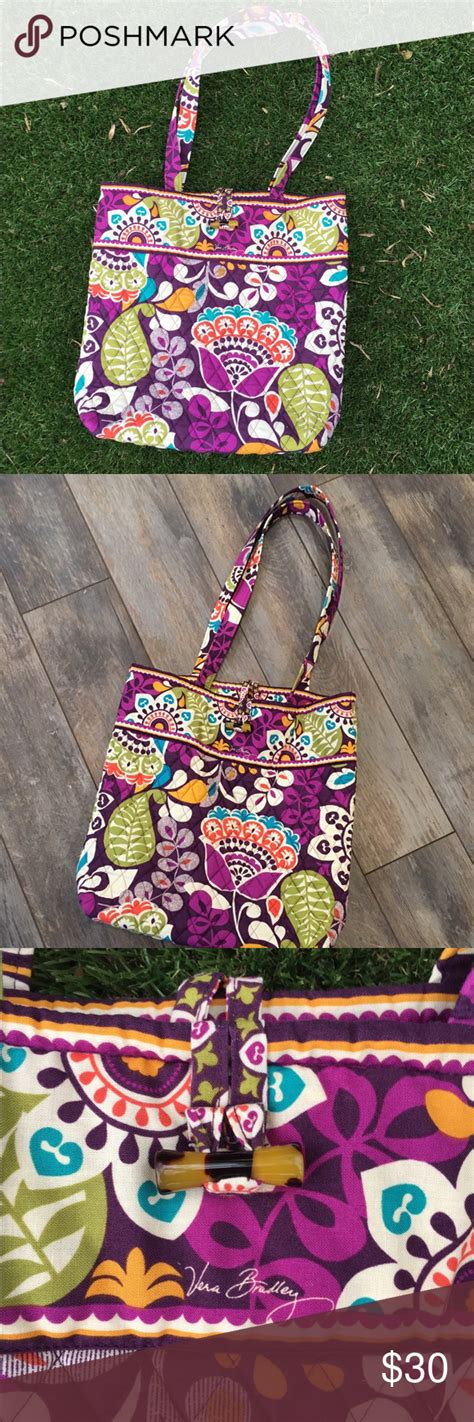 Vera Bradley Plum Crazy Bag Bags Vera Bradley Bags Vera Bradley