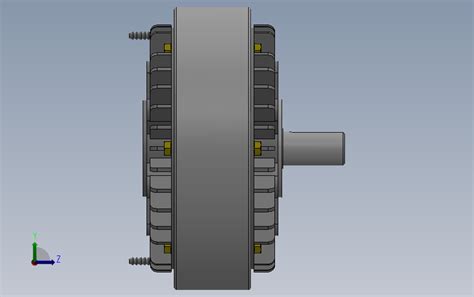 全套fzy型单出轴止口支撑磁粉制动器系列 Solidworks 2018 模型图纸下载 懒石网