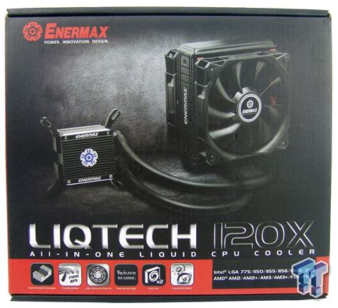 Enermax Liqtech 120x Aio Liquid Cpu Cooler Review