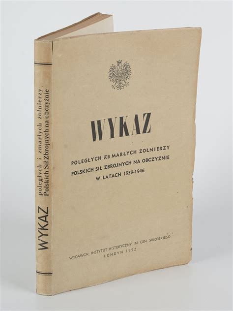 Wykaz poległych i zmarłych żołnierzy Polskich Sił Zbrojnych na