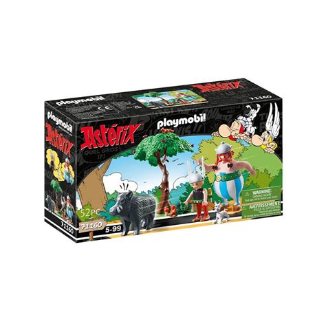 Jouet Playmobil Playmobil Asterix Chasse Au Sanglier