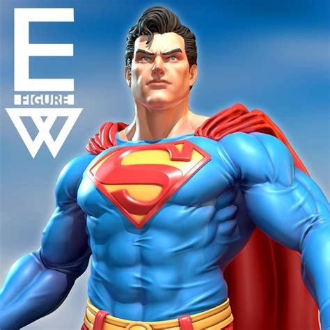 Superman 3d Stl Ready To Print 3d Models Download Creality Cloud