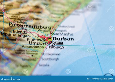 Natal South Africa Map