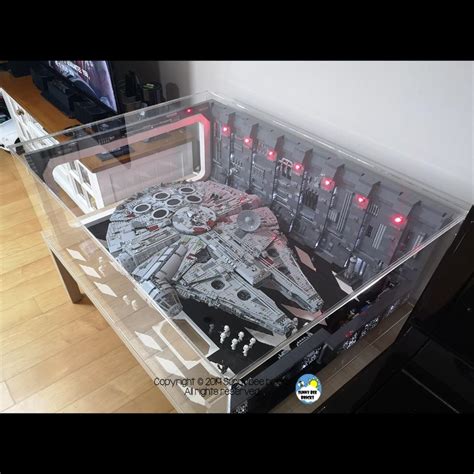 Custom Acrylic Display Case for Lego 75192 Millennium Falcon, Toys & Games, Bricks & Figurines ...