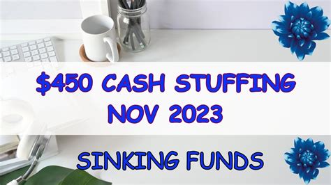 Cash Stuffing 450 To Wallet Sinking Funds Sinkingfunds