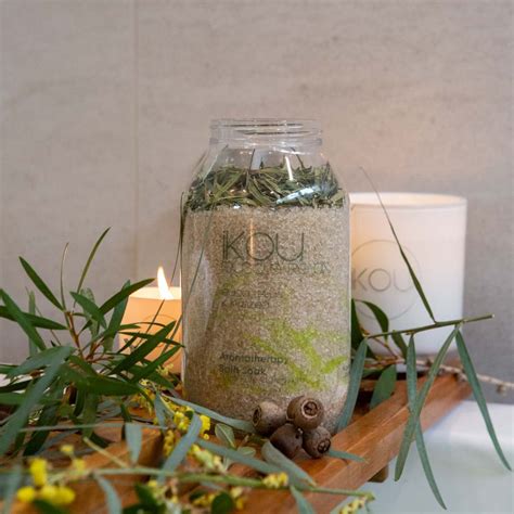 Ikou Muscle Relax Aromatherapy Bath Soak Eucalyptus And Kunzea 850g