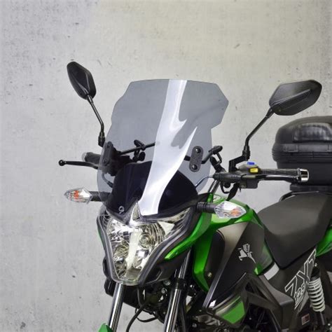 Chopper Windshield Windscreen ROMET ZXT 50 125 2019 Color Light Smoked