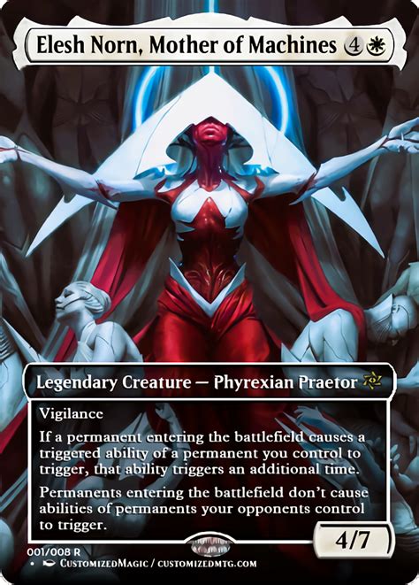 Elesh Norn Mother Of Machines Magic The Gathering Proxy Cards