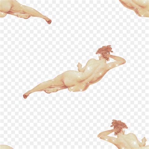 Nude Lady Seamless Pattern Png Premium Png Rawpixel