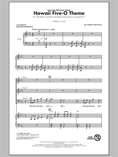 Hawaii Five-O Theme | Sheet Music Direct