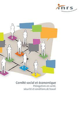 Comit Social Et Conomique Cse Brochure Inrs