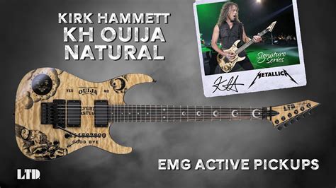 ESP Guitars Introduce Metallica's Kirk Hammett Signature Series Guitars ...