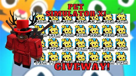 Robloxliveroblox Pet Simulator X Aliens Pet Giveaways Youtube