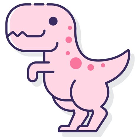 Cone De Dinossauro Flaticons Lineal Color