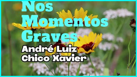 Nos Momentos Graves André Luiz psicografia Chico Xavier chicoxavier