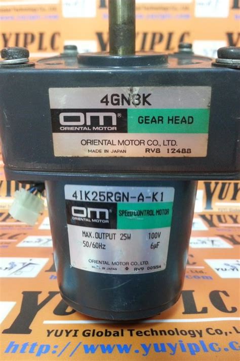 ORIENTAL 4IK25RGN A K1 SPEED CONTROL MOTOR 4GN3K PLC DCS SERVO