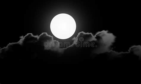 Black And White Solar Eclipse Stock Vector Illustration Of Nature