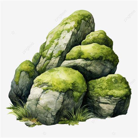 Watercolor Mossy Cottage PNG Vector PSD And Clipart With Transparent