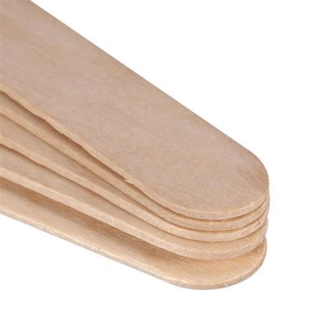 Pilation La Cire 100Pcs Bote En Bois Jetable Pilation La Cire