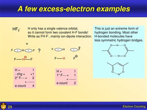 Ppt Electron Counting Understanding Structure And Reactivity