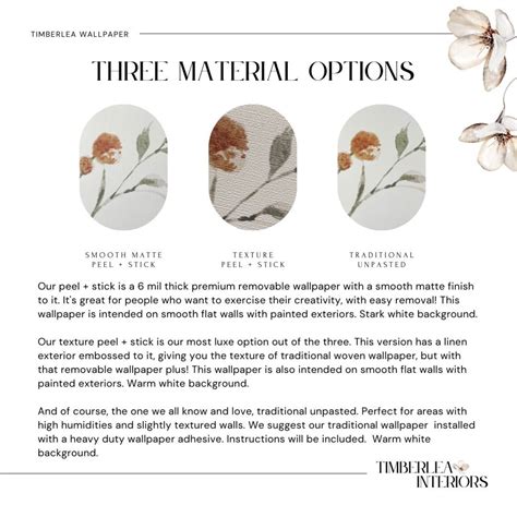 Minimal Floral Wallpaper Nude Color Watercolor Wallpaper Etsy