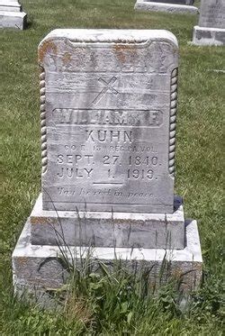 William Francis Kuhn M Morial Find A Grave