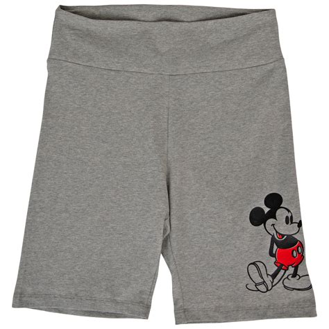 Disney Mickey Mouse Golly Expression Pose Women's Biker Shorts-Medium ...