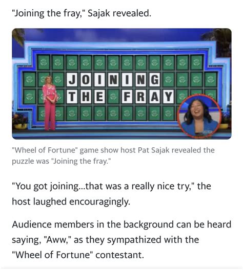 Wheel of Fortune puzzle upsets fans - boing - Boing Boing BBS