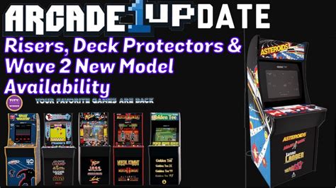 Arcade1up Update Deck Protector And Riser Install New Models Youtube