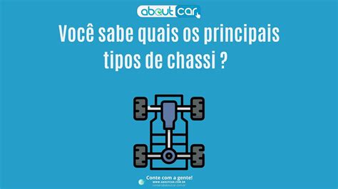 Você sabe quais os principais tipos de chassi AboutCar