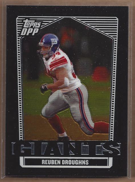 2007 Topps Draft Picks And Prospects Chrome Black Giants Card 9 Reuben