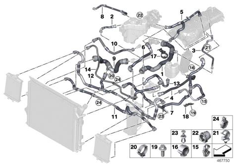 2019 BMW M240iX Line Expansion Tank Door Cooling Coolant