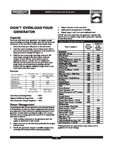 Generac Kw Owners Manual