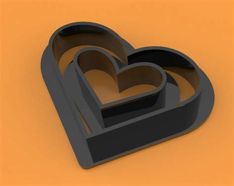 Stl File Cookie Cutter Heart・3d Printer Design To Download・cults