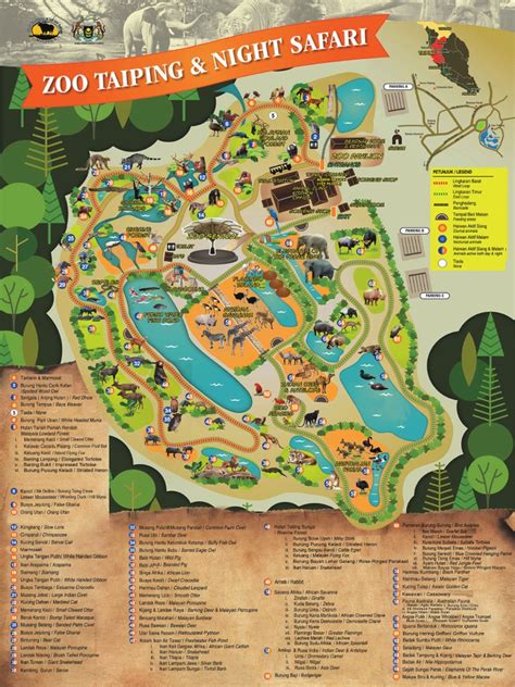 Zoo Taiping Map | PDF