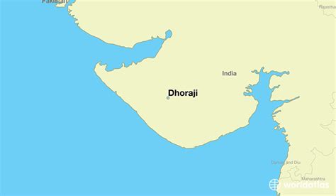 Where is Dhoraji, India? / Dhoraji, Gujarat Map - WorldAtlas.com