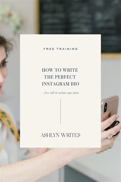 How to write the PERFECT Instagram Bio | Blog from Ashlyn Carter
